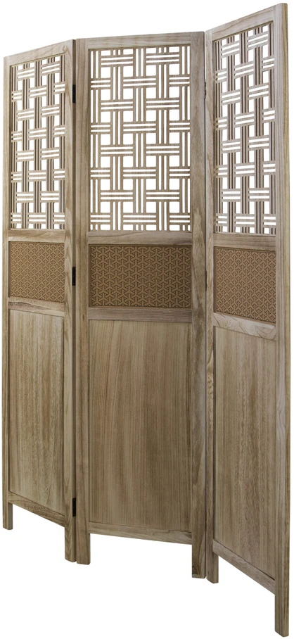 Homestyle4U Kambario pertvara, 120x1,7x170 cm, ruda