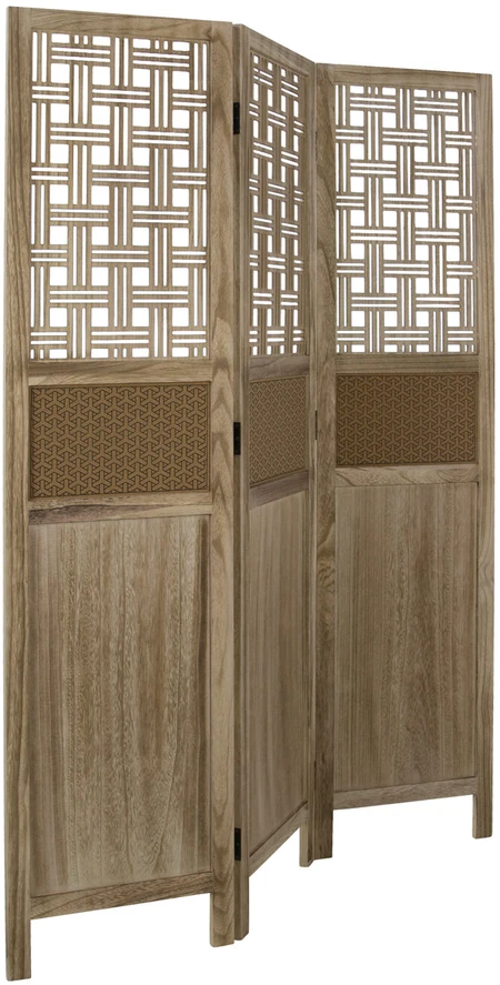 Homestyle4U Kambario pertvara, 120x1,7x170 cm, ruda