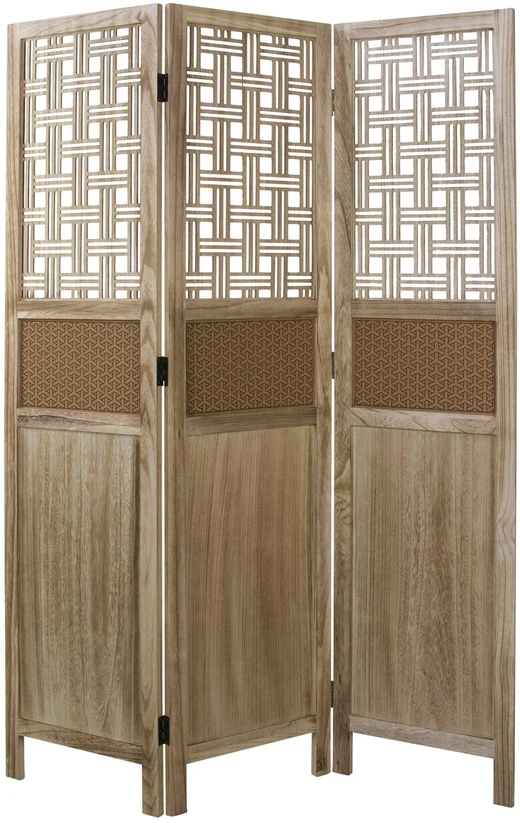 Homestyle4U Kambario pertvara, 120x1,7x170 cm, ruda