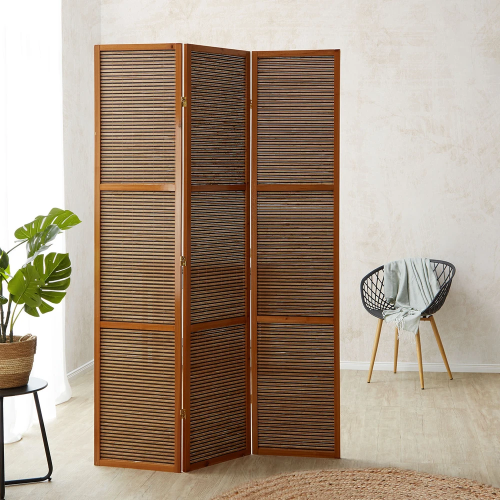 Homestyle4U Kambario pertvara, 120x200x1,8 cm, ruda