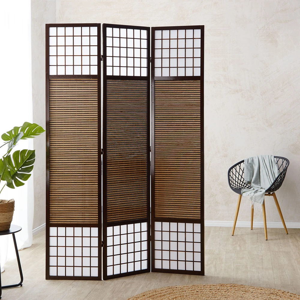 Homestyle4U Kambario pertvara, 120x200x1,8 cm, ruda