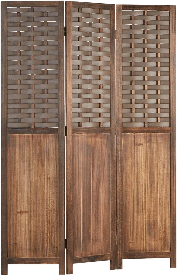 Homestyle4U Kambario pertvara, 120x2.2x170 cm, ruda
