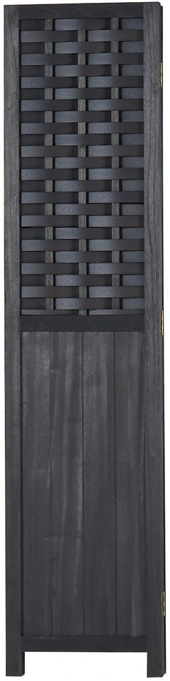 Homestyle4U Kambario pertvara, 120x2.2x170 cm, juoda