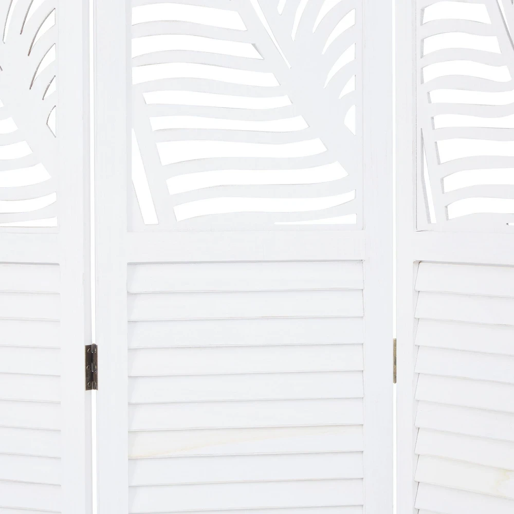 Homestyle4U Kambario pertvara, 120x2.2x170 cm, balta