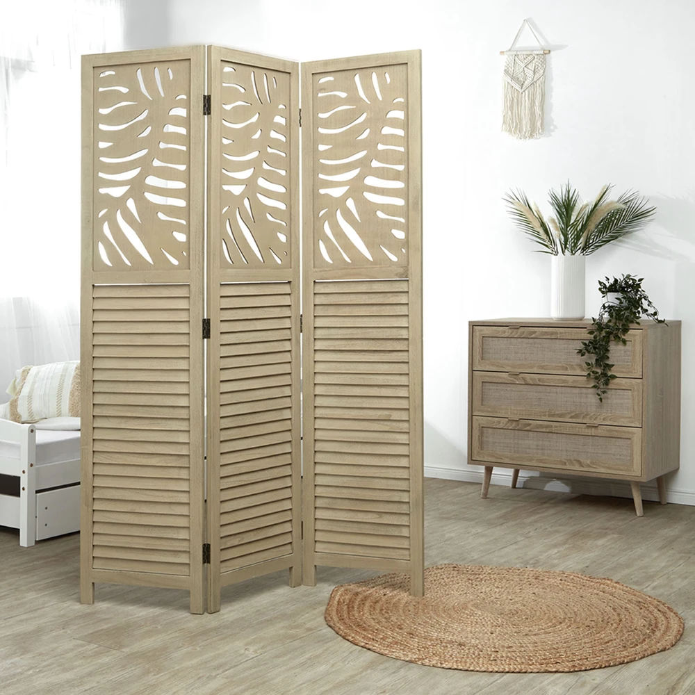 Homestyle4U Kambario pertvara, 120x2.2x170 cm, ruda