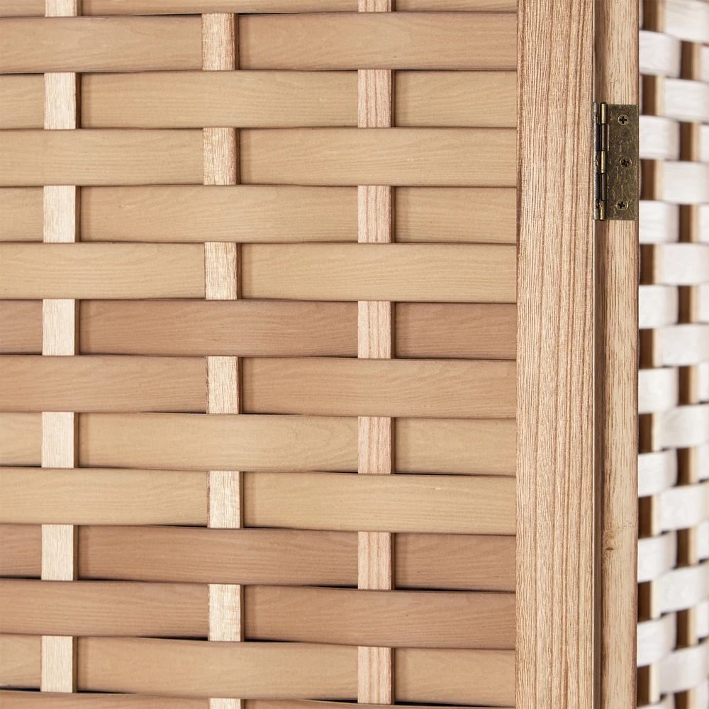 Homestyle4U Kambario pertvara, 120x2,2x170 cm, ruda