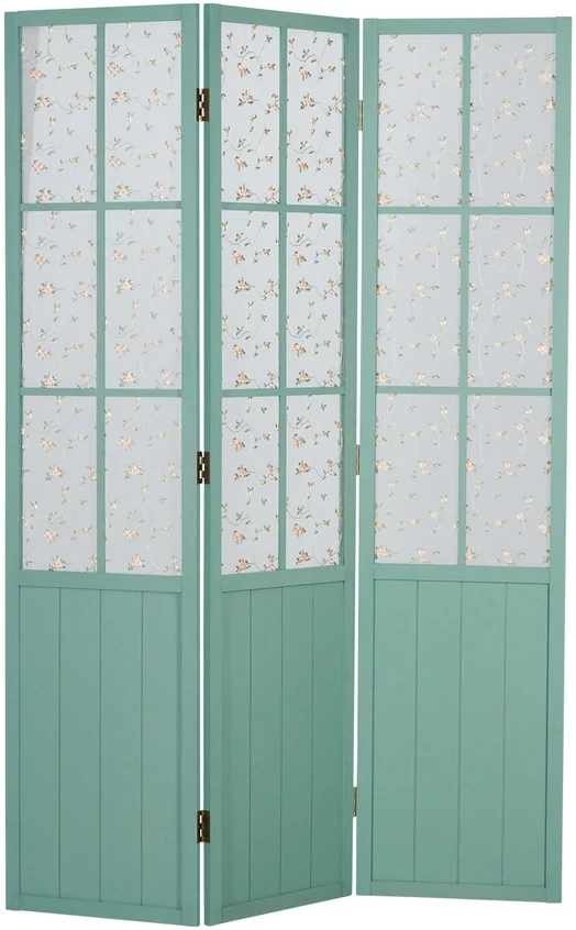 Homestyle4U Kambario pertvara, 120x2x170 cm, mėlyna