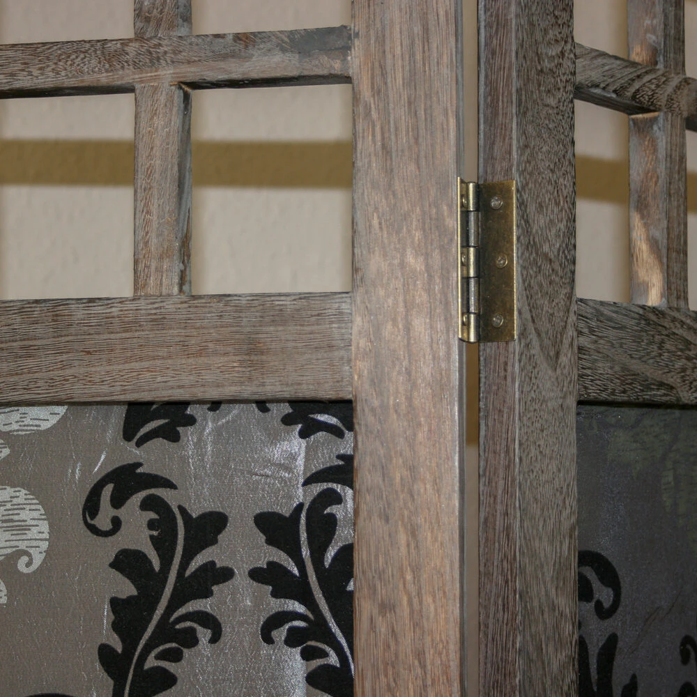 Homestyle4U Kambario pertvara, 120x2x170 cm, ruda