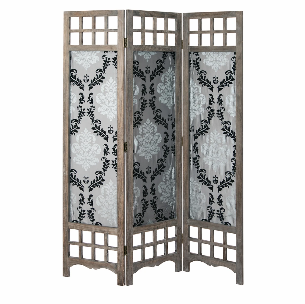 Homestyle4U Kambario pertvara, 120x2x170 cm, ruda