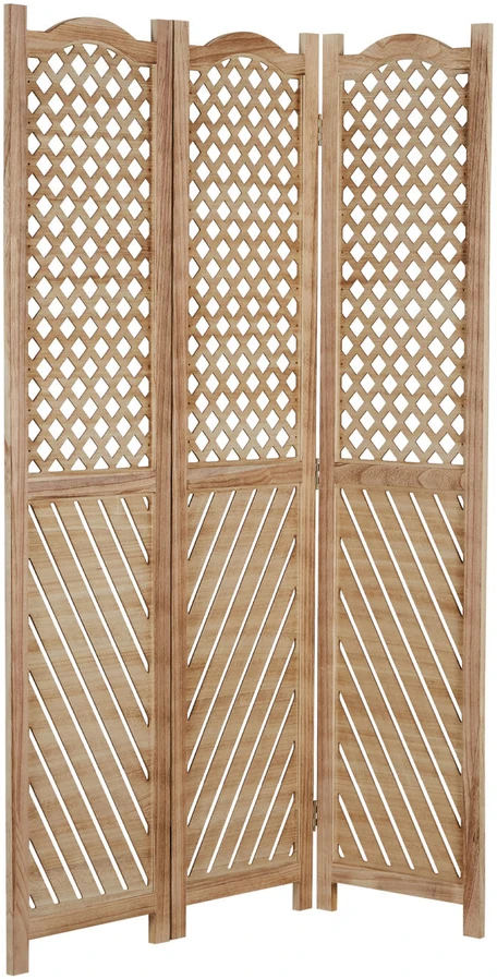 Homestyle4U Kambario pertvara, 120x2x170 cm, ruda