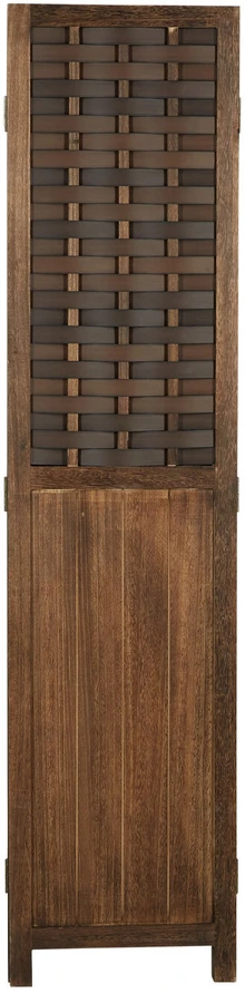 Homestyle4U Kambario pertvara, 120x2x170 cm, ruda