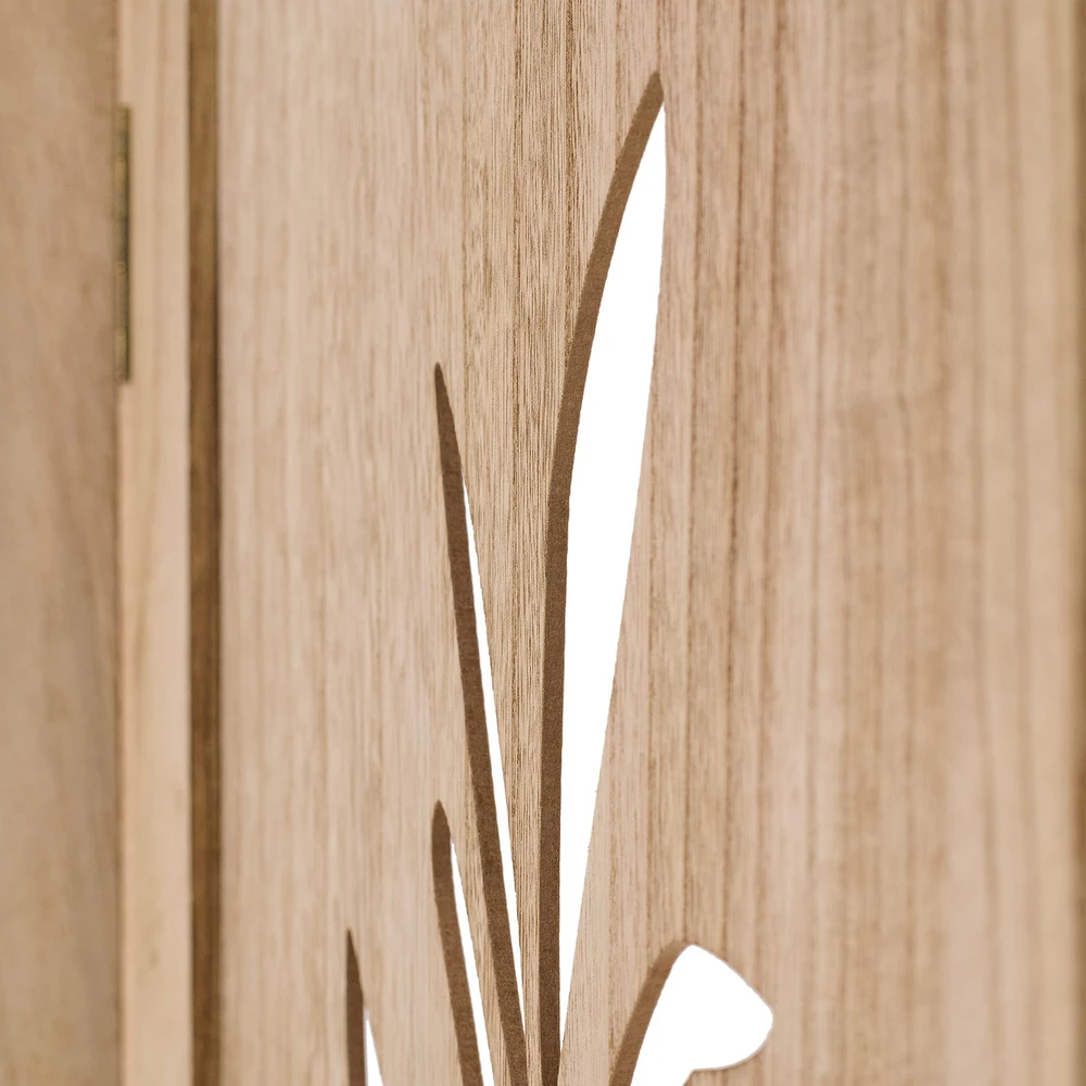 Homestyle4U Kambario pertvara, 120x2x170 cm, ruda