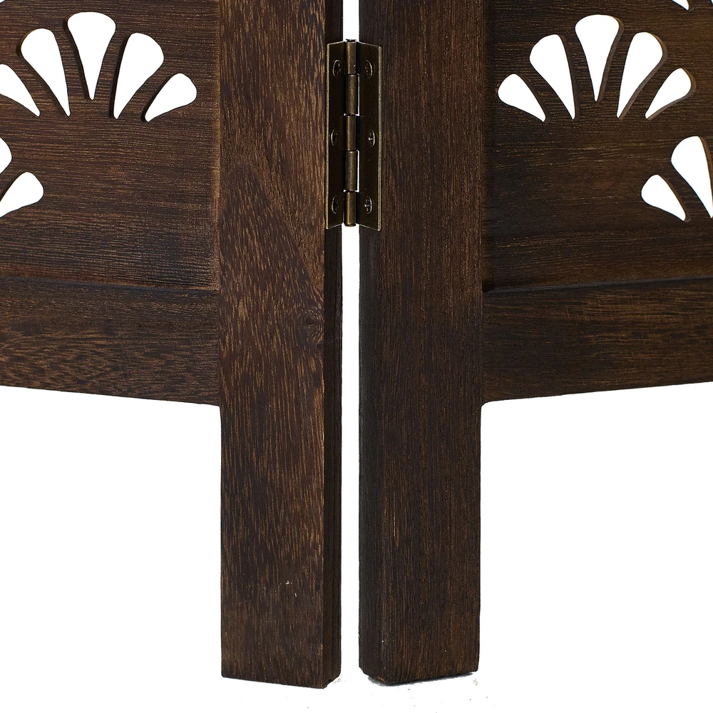 Homestyle4U Kambario pertvara, 120x2x170 cm, ruda