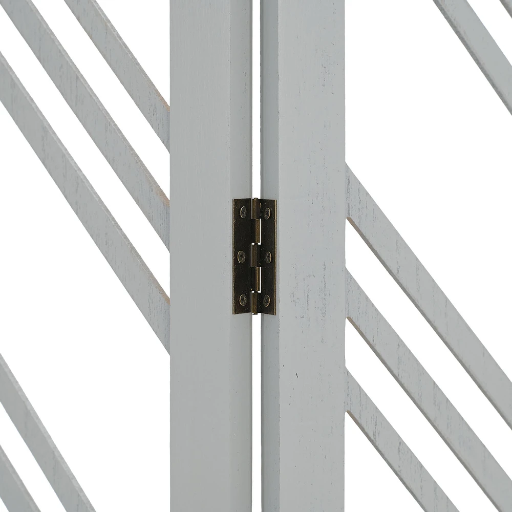 Homestyle4U Kambario pertvara, 120x2x170 cm, pilka