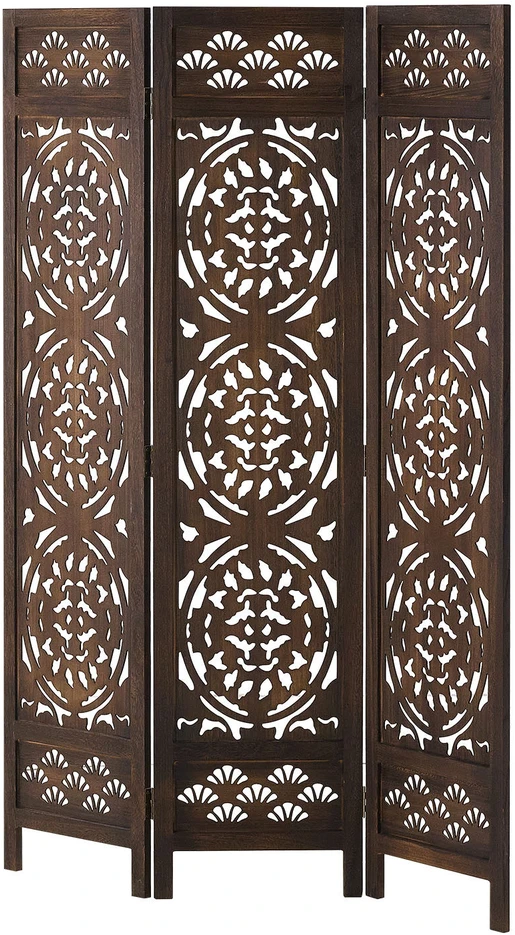 Homestyle4U Kambario pertvara, 120x2x170 cm, ruda
