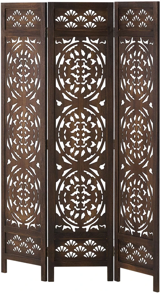 Homestyle4U Kambario pertvara, 120x2x170 cm, ruda