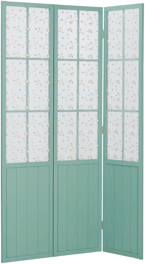 Homestyle4U Kambario pertvara, 120x2x170 cm, mėlyna