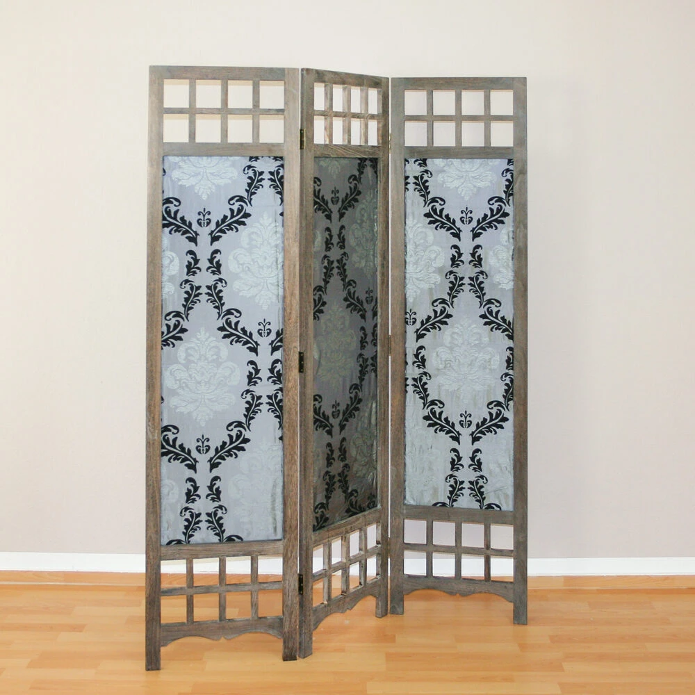 Homestyle4U Kambario pertvara, 120x2x170 cm, ruda