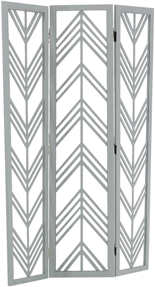 Homestyle4U Kambario pertvara, 120x2x170 cm, pilka
