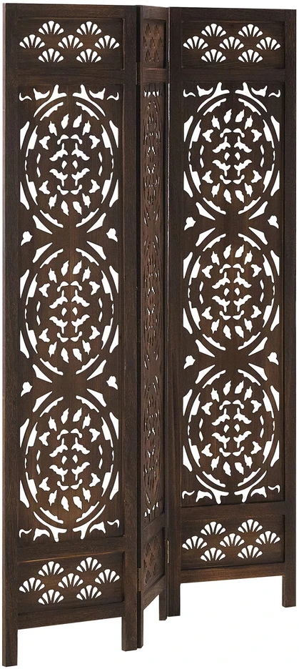 Homestyle4U Kambario pertvara, 120x2x170 cm, ruda