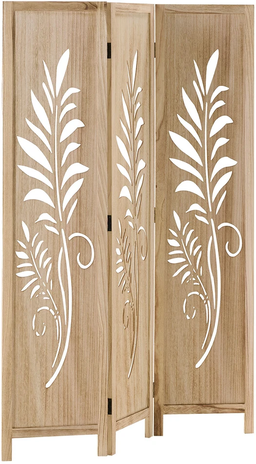 Homestyle4U Kambario pertvara, 120x2x170 cm, ruda