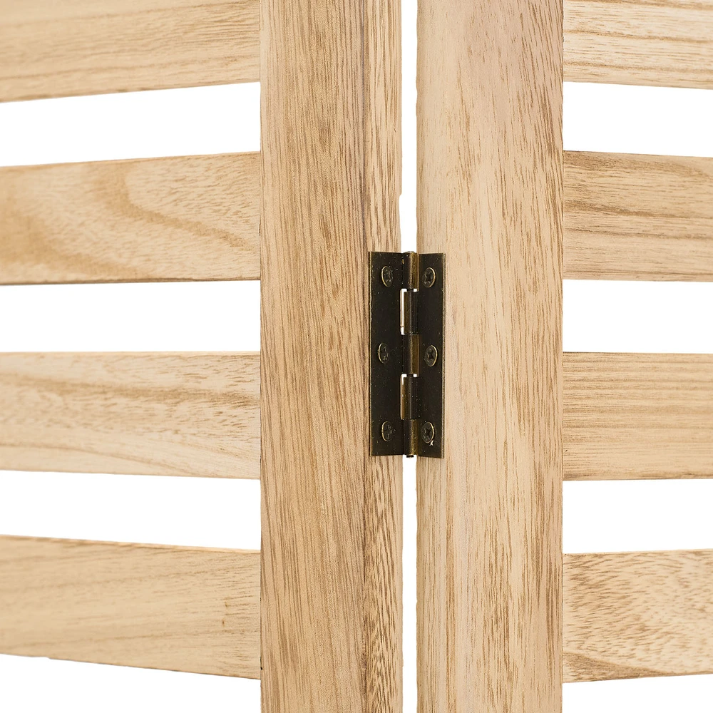 Homestyle4U Kambario pertvara, 120x2x170 cm, ruda