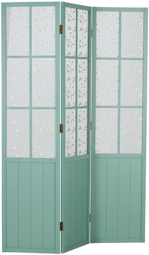 Homestyle4U Kambario pertvara, 120x2x170 cm, mėlyna