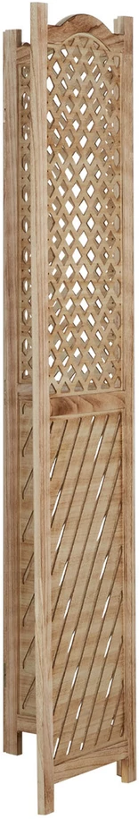 Homestyle4U Kambario pertvara, 120x2x170 cm, ruda