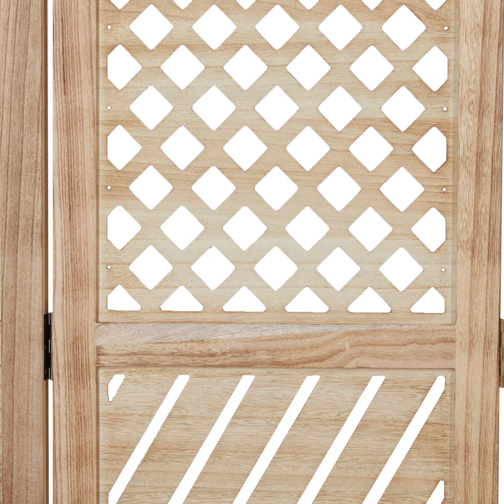 Homestyle4U Kambario pertvara, 120x2x170 cm, ruda