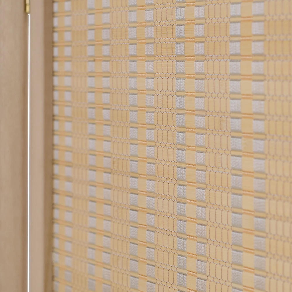 Homestyle4U Kambario pertvara, 120x2x170 cm, smėlio spalvos