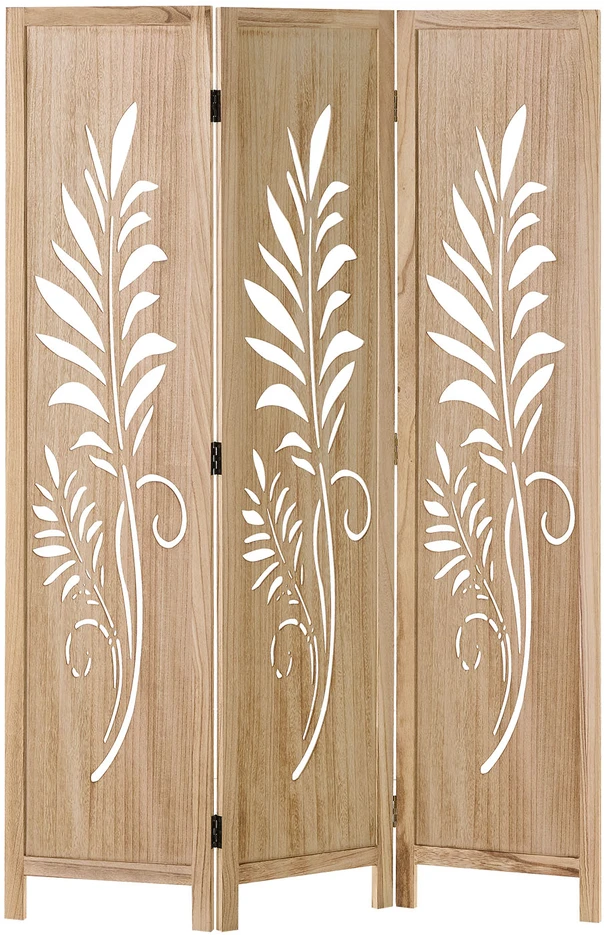 Homestyle4U Kambario pertvara, 120x2x170 cm, ruda