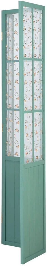 Homestyle4U Kambario pertvara, 120x2x170 cm, mėlyna