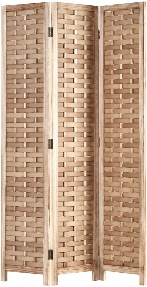 Homestyle4U Kambario pertvara, 120x2x170 cm, ruda