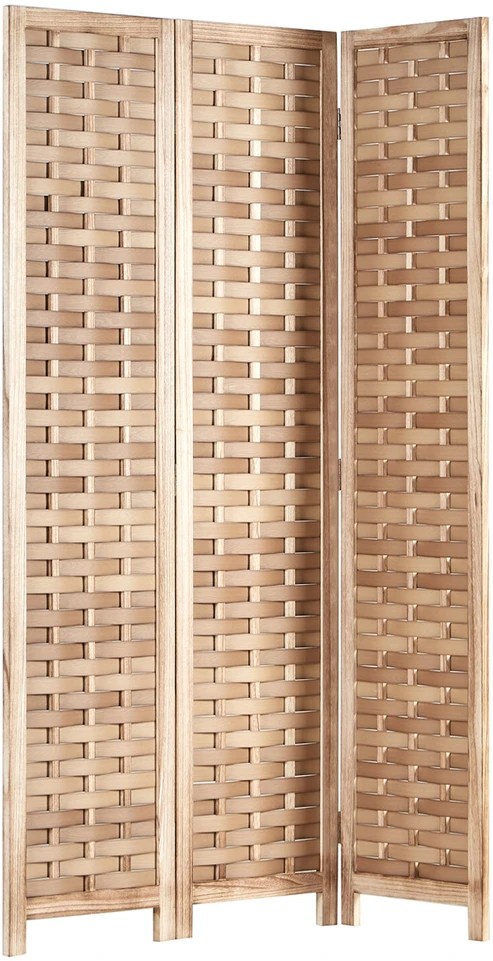Homestyle4U Kambario pertvara, 120x2x170 cm, ruda