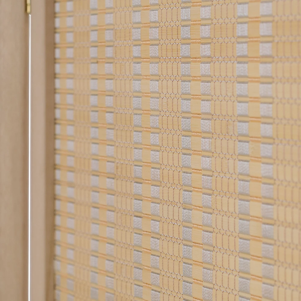 Homestyle4U Kambario pertvara, 120x2x170 cm, smėlio spalvos