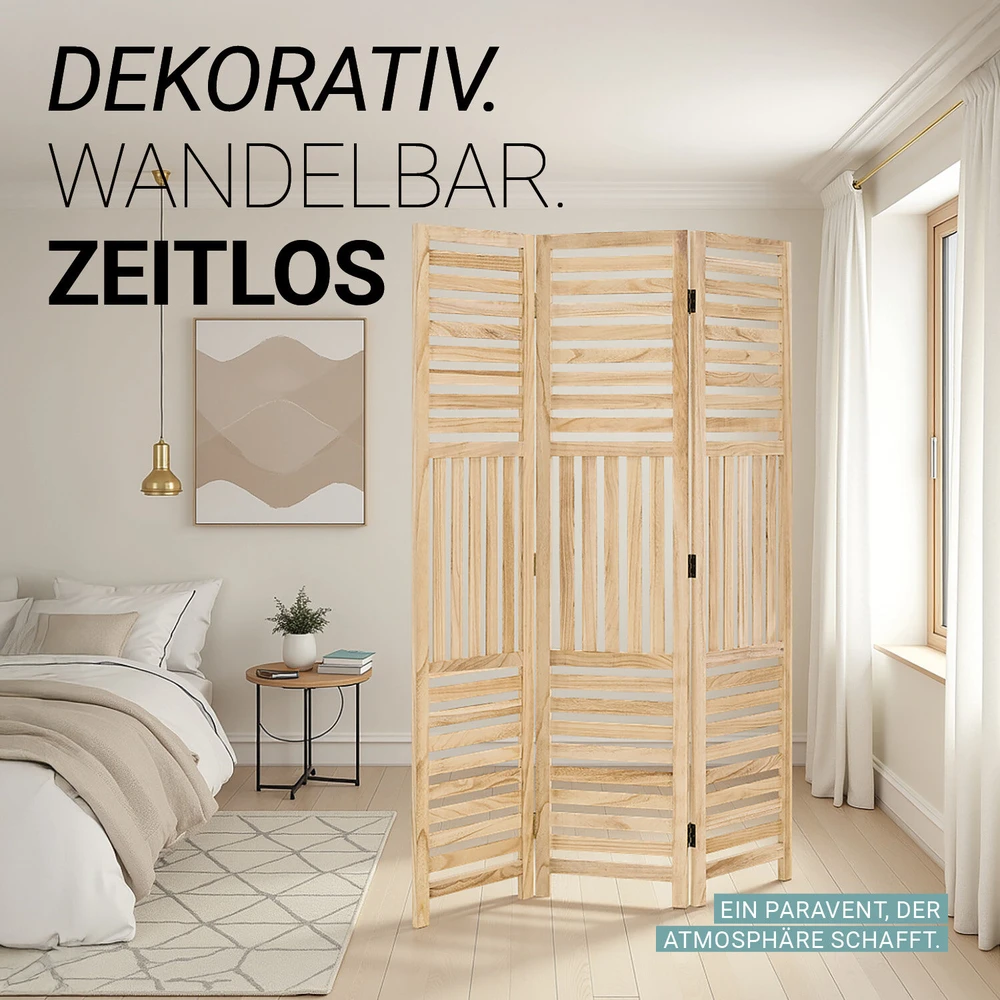 Homestyle4U Kambario pertvara, 120x2x170 cm, ruda