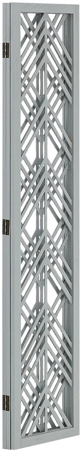 Homestyle4U Kambario pertvara, 120x2x170 cm, pilka
