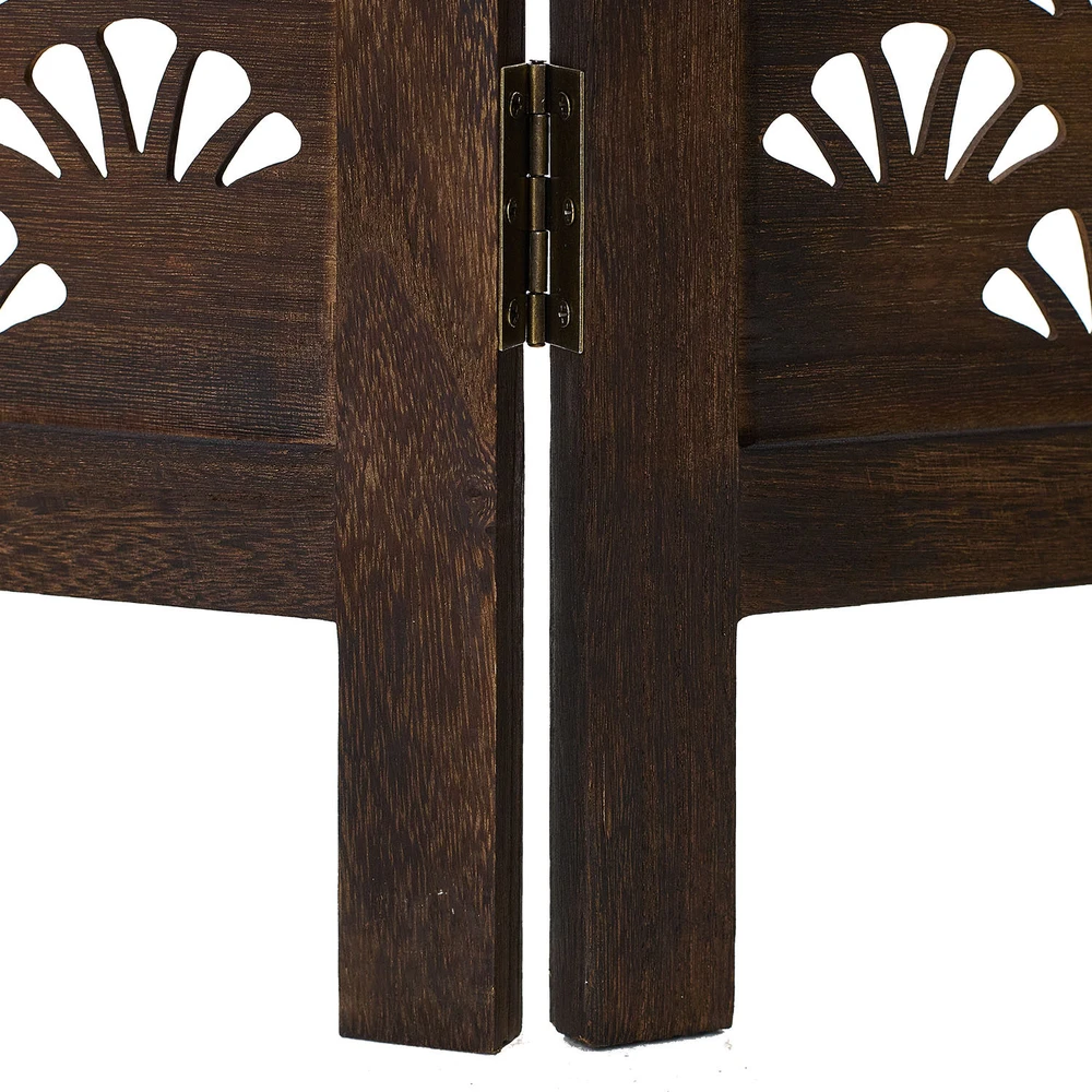 Homestyle4U Kambario pertvara, 120x2x170 cm, ruda