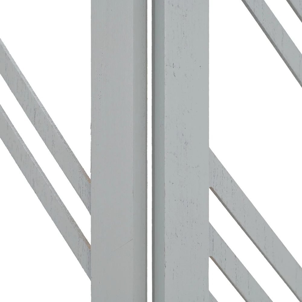 Homestyle4U Kambario pertvara, 120x2x170 cm, pilka