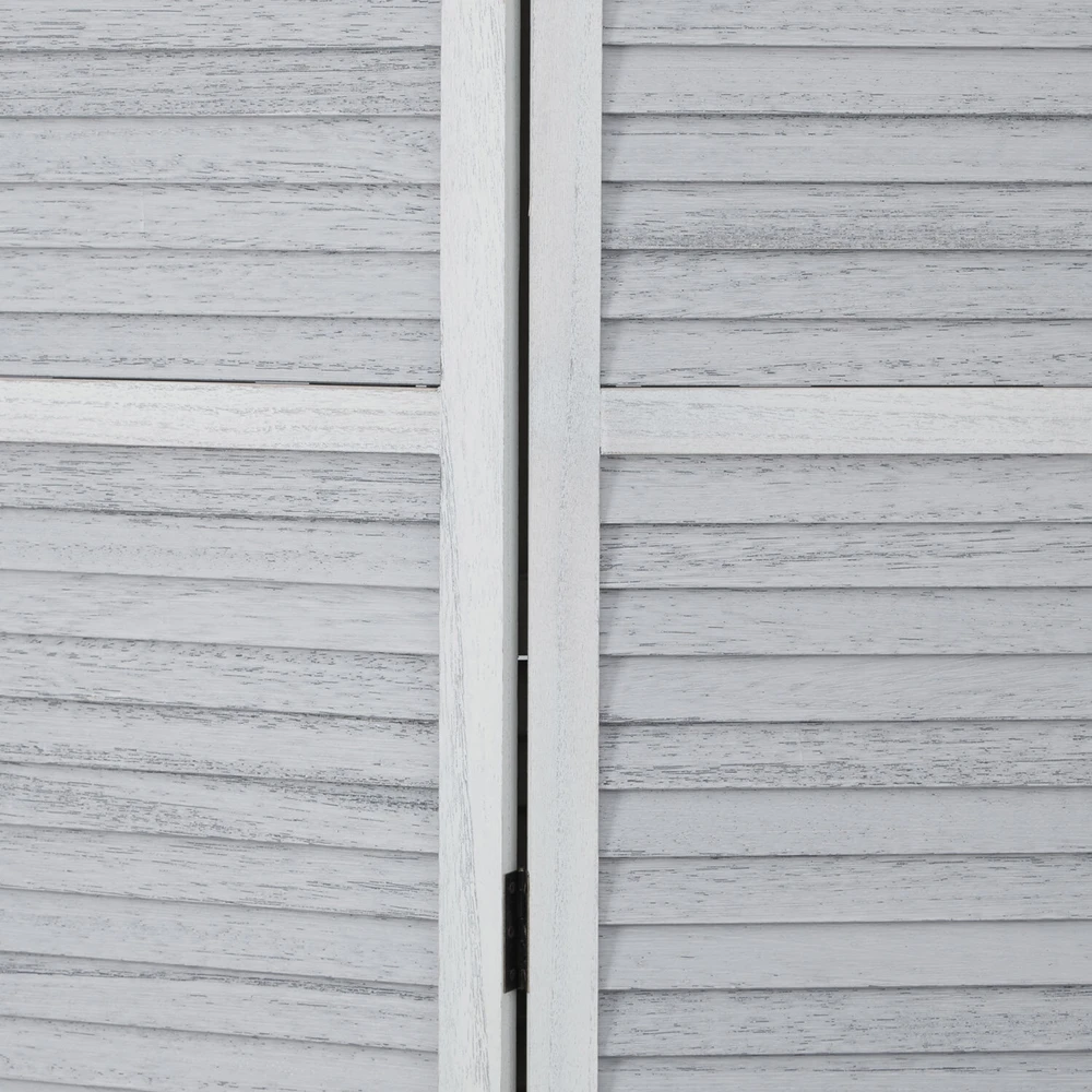 Homestyle4U Kambario pertvara, 120x2x170 cm, pilka
