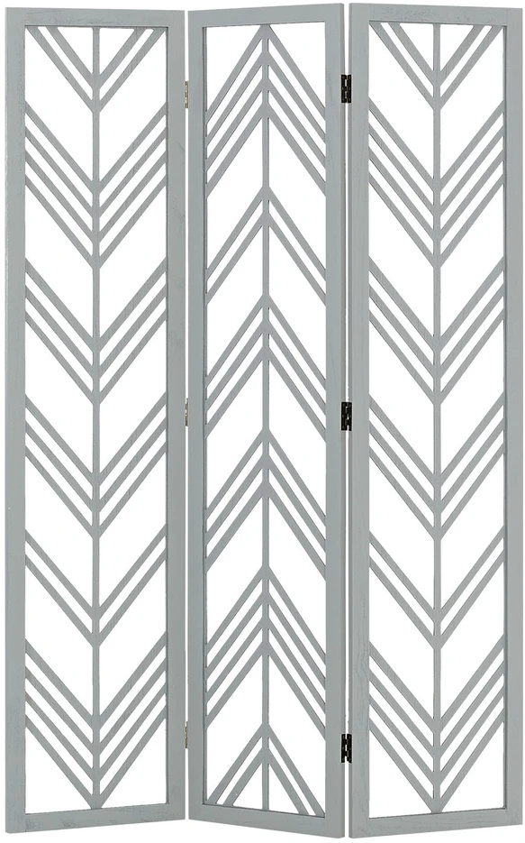 Homestyle4U Kambario pertvara, 120x2x170 cm, pilka