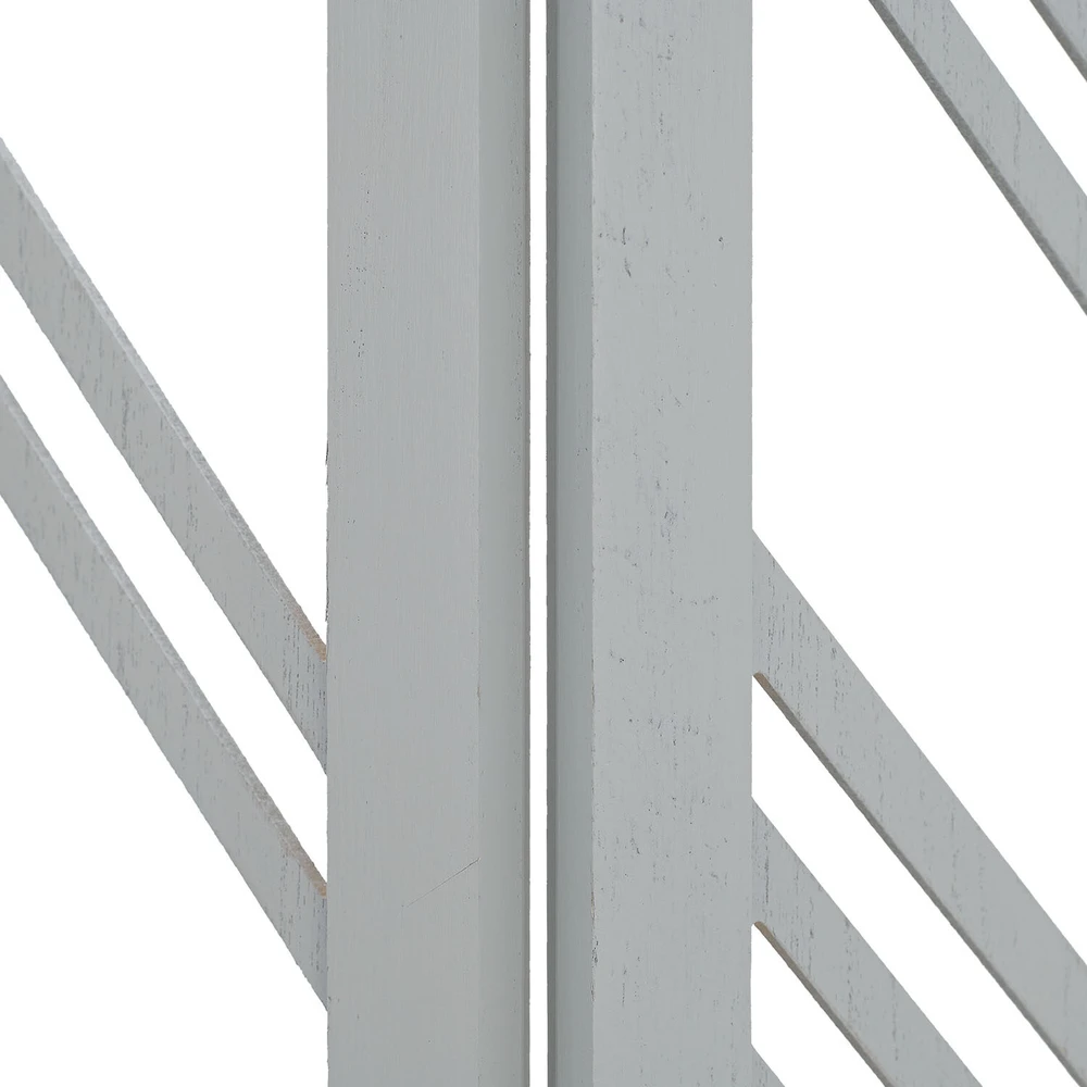 Homestyle4U Kambario pertvara, 120x2x170 cm, pilka