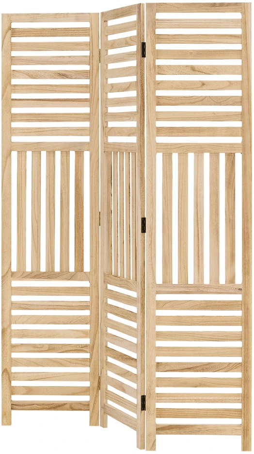 Homestyle4U Kambario pertvara, 120x2x170 cm, ruda