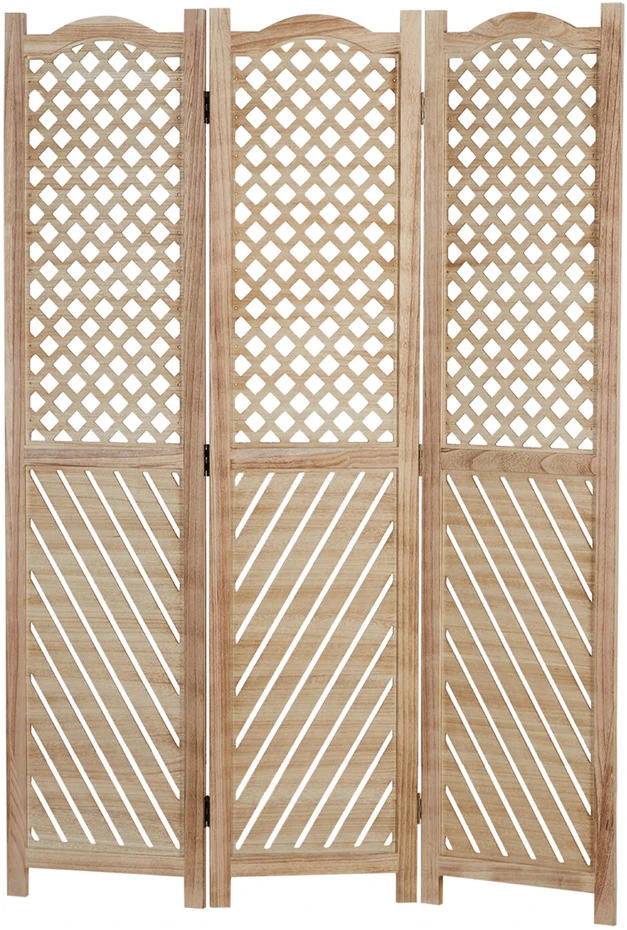 Homestyle4U Kambario pertvara, 120x2x170 cm, ruda