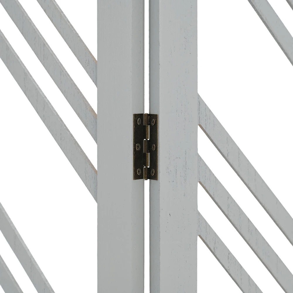 Homestyle4U Kambario pertvara, 120x2x170 cm, pilka