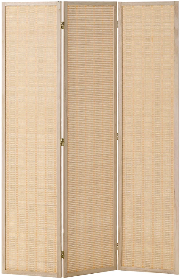 Homestyle4U Kambario pertvara, 120x2x170 cm, smėlio spalvos
