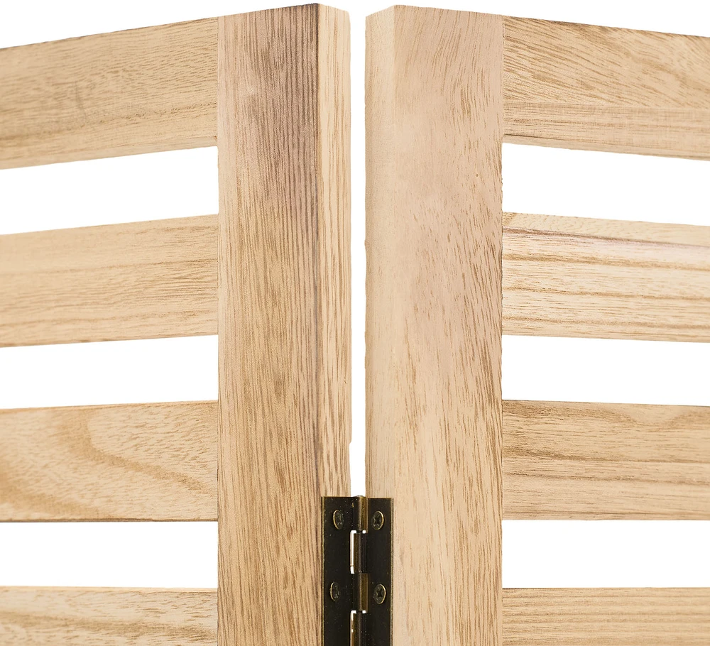 Homestyle4U Kambario pertvara, 120x2x170 cm, ruda