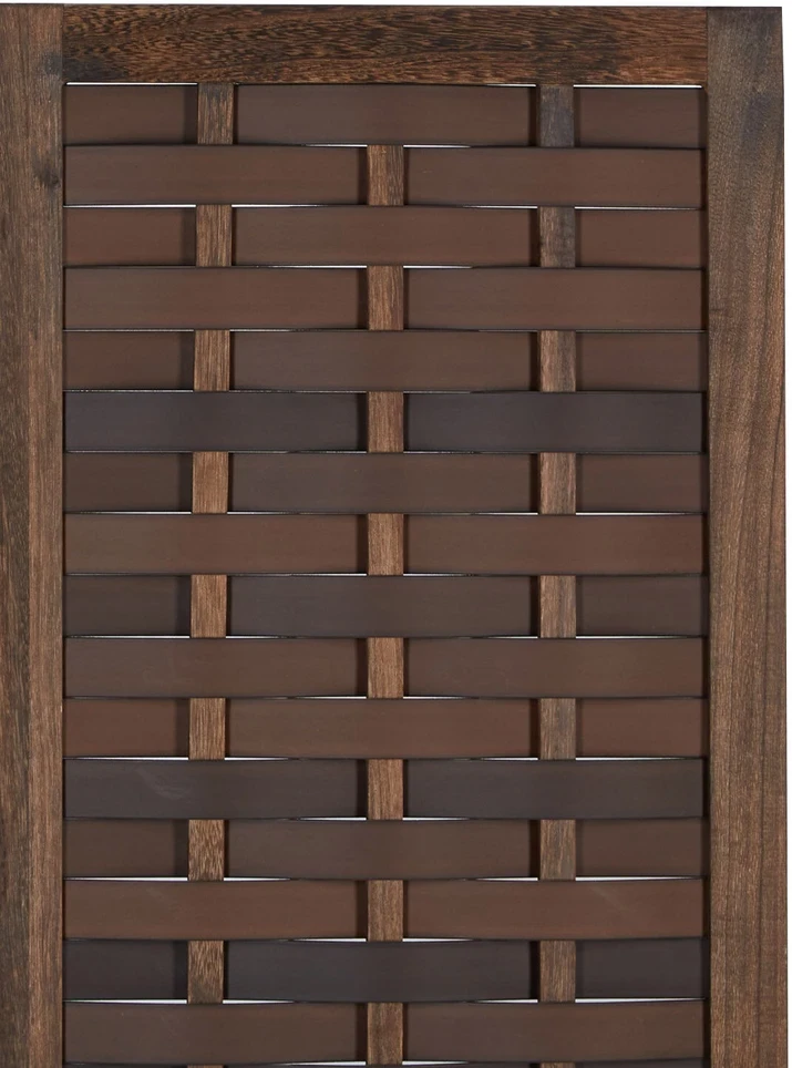 Homestyle4U Kambario pertvara, 120x2x170 cm, ruda