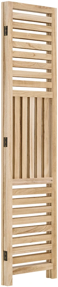 Homestyle4U Kambario pertvara, 120x2x170 cm, ruda