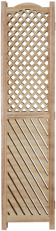 Homestyle4U Kambario pertvara, 120x2x170 cm, ruda